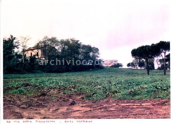Casale La Giostra: "Da via Appia Pignatelli - Ante operam"