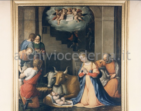 "Roma, Galleria Nazionale Arte Antica: Ambasciata Santa Sede, Benvenuto Tisi, Il Garofalo (Ferrara? 1481 - 1559), Presepe"