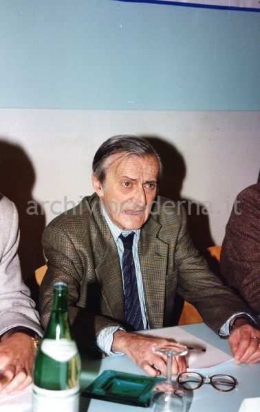 Museo di storia Naturale di Pisa: "Incontro nazionale di presentazione di questo Museo" (22 ottobre 1994). Cederna al tavolo dei relatori
