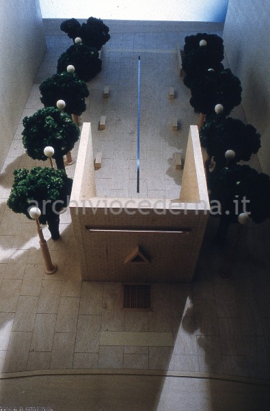 Progetto di Aldo Rossi per Via Croce Rossa (progetto presentato dalla MM spa)