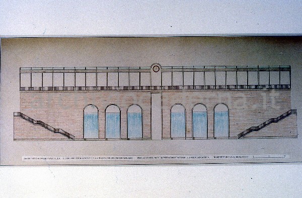 Progetto di Ignazio Cardella per Via P.zza Duomo (progetto presentato dalla MM spa)