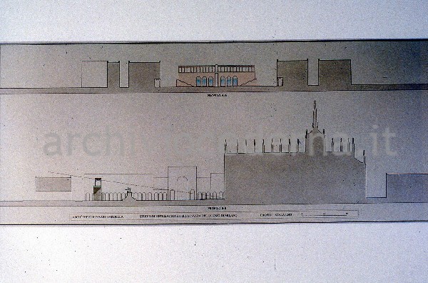 Progetto di Ignazio Cardella per Via P.zza Duomo (progetto presentato dalla MM spa)