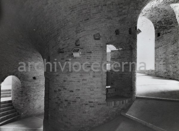 Urbino: rampa del torrione del Palazzo Ducale
