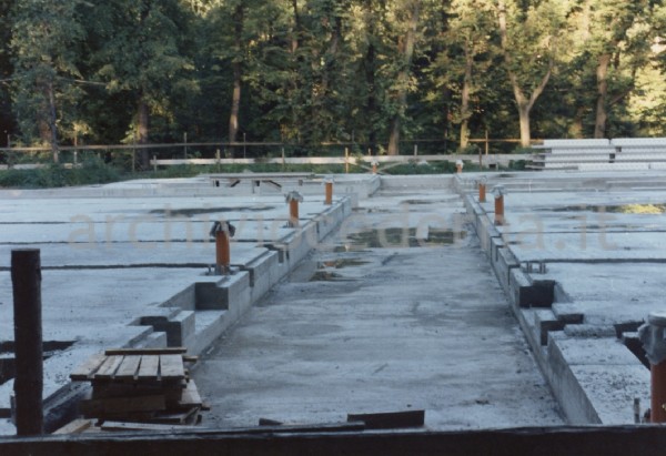 Villa Visconti, Cernobbio (CO): area delle palificazioni