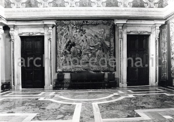 "Salone dei Corazzieri. Collocazione proposta del gruppo di Oreste ed Elettra"