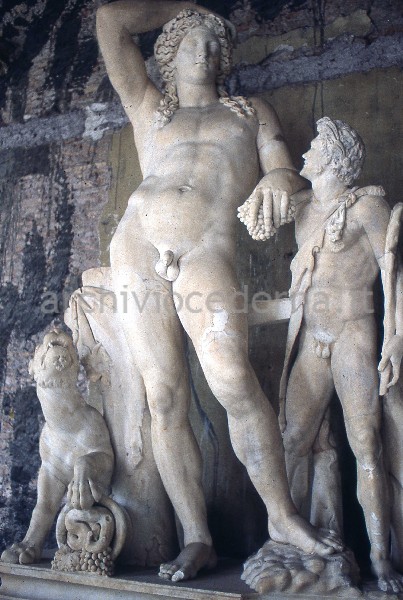 "Gruppo di Dioniso e Satiro"