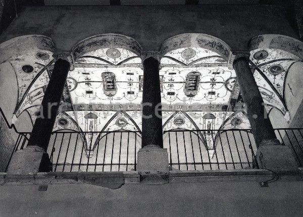 "4. Palatino, Loggia Stati-Mattei, veduta della volta."