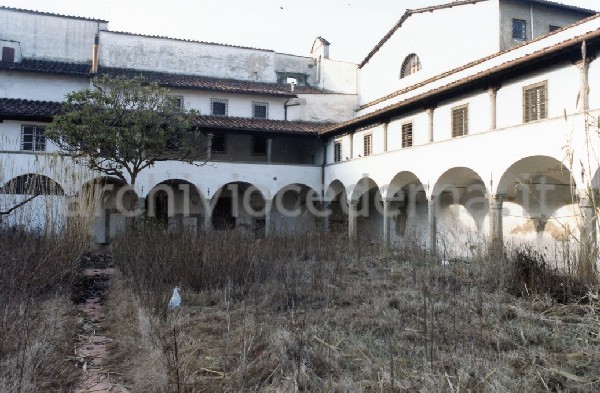 Firenze: lavori di recupero dell'ex Carcere delle Murate (loggiato sud/ovest)