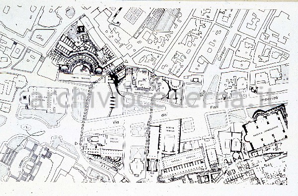 Progetto della Soprintendenza archeologica di Roma e del Comune di Roma per la valorizzazione dell'area dei Fori Imperiali, previsto dalla prima fase