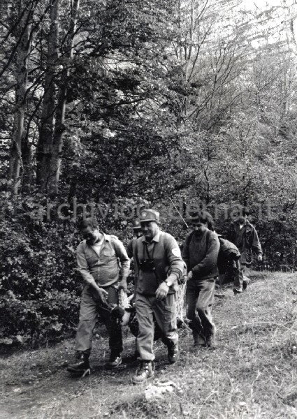 "Liberazione del camoscio d'Abruzzo a quota 2000 sulla Maiella, ottobre 1991"