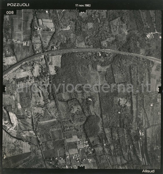 Carta topografica di Pozzuoli (11 novembre 1983)