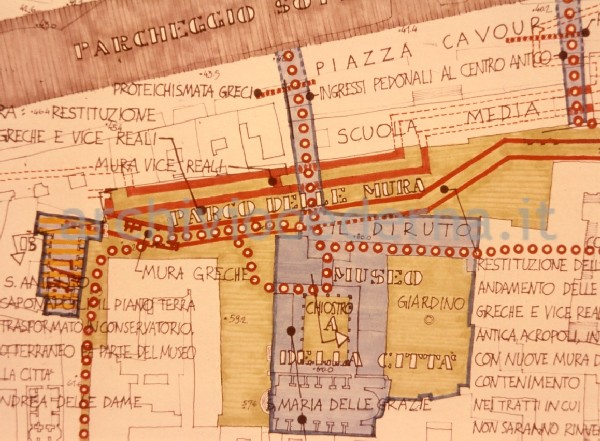 Napoli, centro antico e zona dell'Acropoli