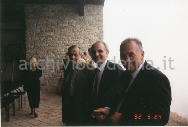 Cederna e altri al Convegno di Italia Nostra "Il diritto umano all'ambiente: ipotesi di modifiche costituzionali", Erice 24-26 maggio 1992