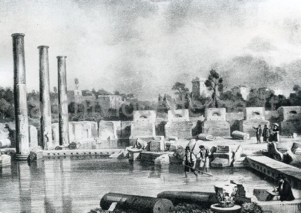 "Pozzuoli: il tempio di serapide, Napoli 1721"