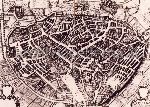 "1) Pianta della citt� di Viterbo (Le Montier 1680)"
