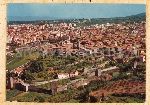 "3) Panoramica della citt� della zona di Faul dalla quale risulta il dislivello che deve superare la strada: verrebbe spaccata la collina degli ulivi e rialzata la valle di Faul"