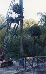 Villa Visconti, Cernobbio (CO): "6 settembre 1987 area delle palificazioni di 17 mt. di profondit�"