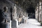 Veduta d'insieme della loggia dipinta di Palazzo Altemps