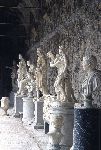Veduta d'insieme della loggia dipinta di Palazzo Altemps