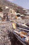 Alicudi (ME): il porto marittimo durante la sua costruzione