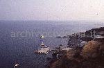 Alicudi (ME): il porto marittimo durante la sua costruzione