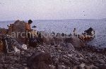 Alicudi (ME): il porto marittimo durante la sua costruzione