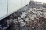 "2) Macchia del Barco: stato di conservazione attuale e del viadotto autostradale che, passando a 100 cm. dal selciato, non so fino a che punto salvaguardi l'antica strada."