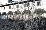 Firenze: lavori di recupero dell'ex Carcere delle Murate (chiostro lato ovest)