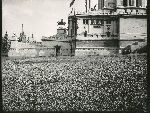 Illustrazione num. 15: "La ghiaia al posto dei quartieri antichi: � di fronte a questo deserto creato dalla distruzione di piazza Aracoeli che, nel '30, Ugo Ojetti scatena la polemica".