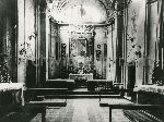 Illustrazione num. 28: "Chiese distrutte per lo sventramento di via del Mare. La chiesa di S. Nicola dei Funari, alias SS. Orsola e Caterina, coi suoi bellissimi stucchi settecenteschi, demolita nel '29".
