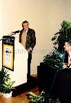 Antonio Cederna parla alla premiazione del Premio Airone d'Oro 1987