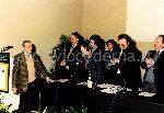 Antonio Cederna con la giuria alla premiazione del Premio Airone d'Oro 1987