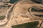 Lavori per l'opera di canalizzazione del fiume Basento (Basilicata)