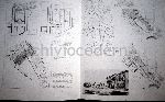 "Roma, l'area archeologica centrale e la citt� moderna", pagine 78 e 79 con le illustrazioni da 71 a 77: con i rilievi della Velia e le ipotesi progettuali per il congiungimento tra piazza Venezia e il Colosseo.